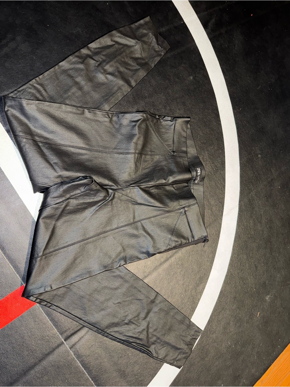 Black Faux Leather pants